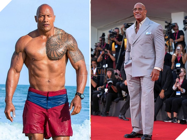 Hình ảnh sao nam Dwayne Johnson.