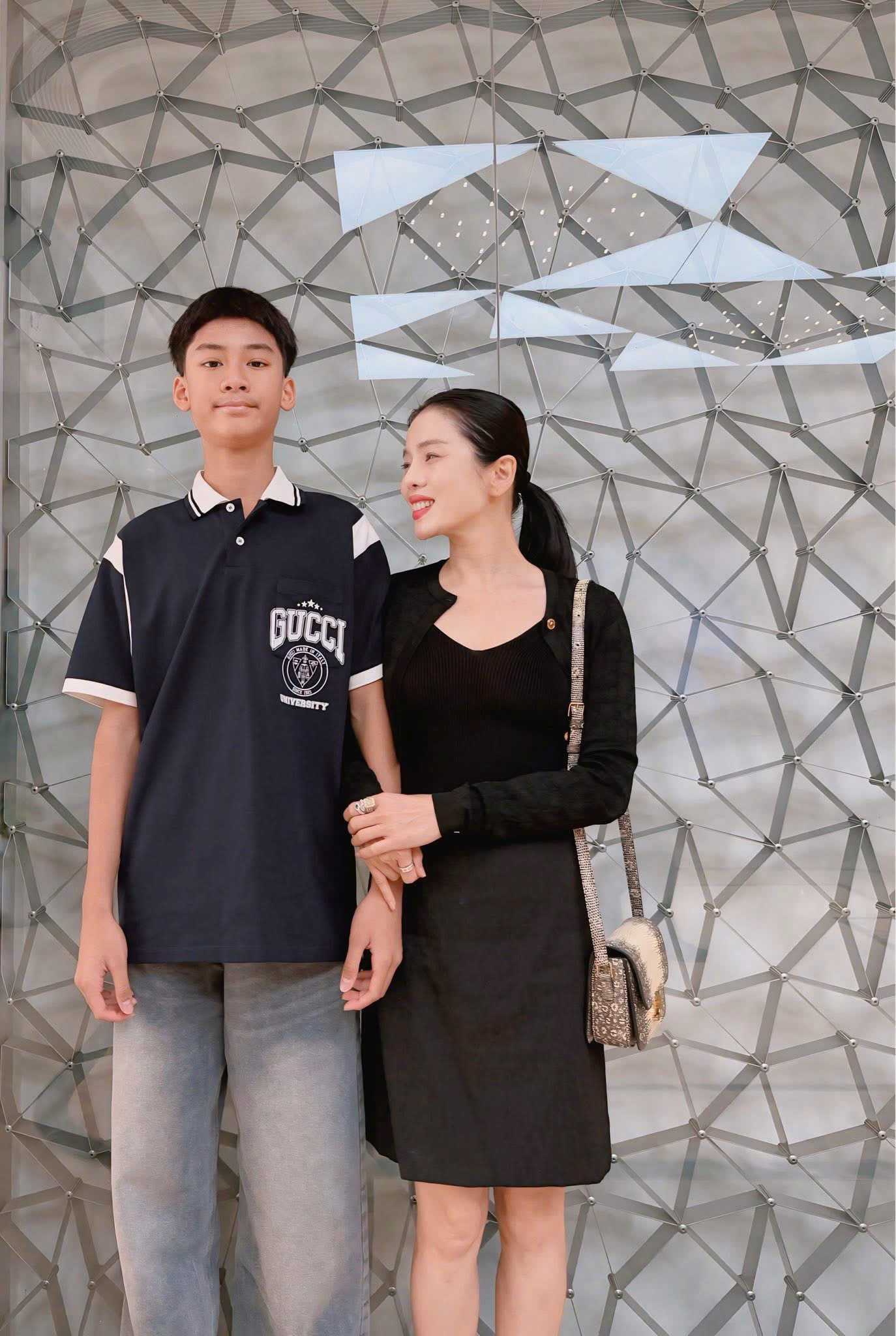 14 tuổi con trai Lệ Quyên đã đến cỡ này- Ảnh 2.