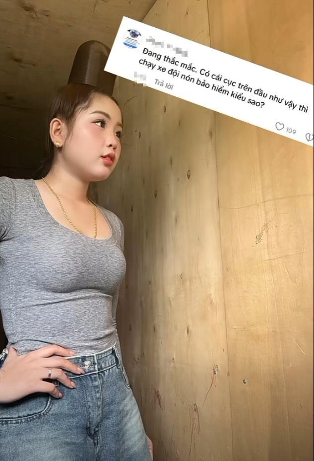 Tiết lộ cách đội mũ bảo hiểm, cô gái xinh đẹp thu về gần 1,5 triệu view- Ảnh 3.