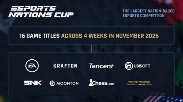 Esports Nations Cup 2026 chính thức lộ diện: Giải đấu quốc gia quy mô lớn nhất lịch sử thể thao điện tử enc formatjpg