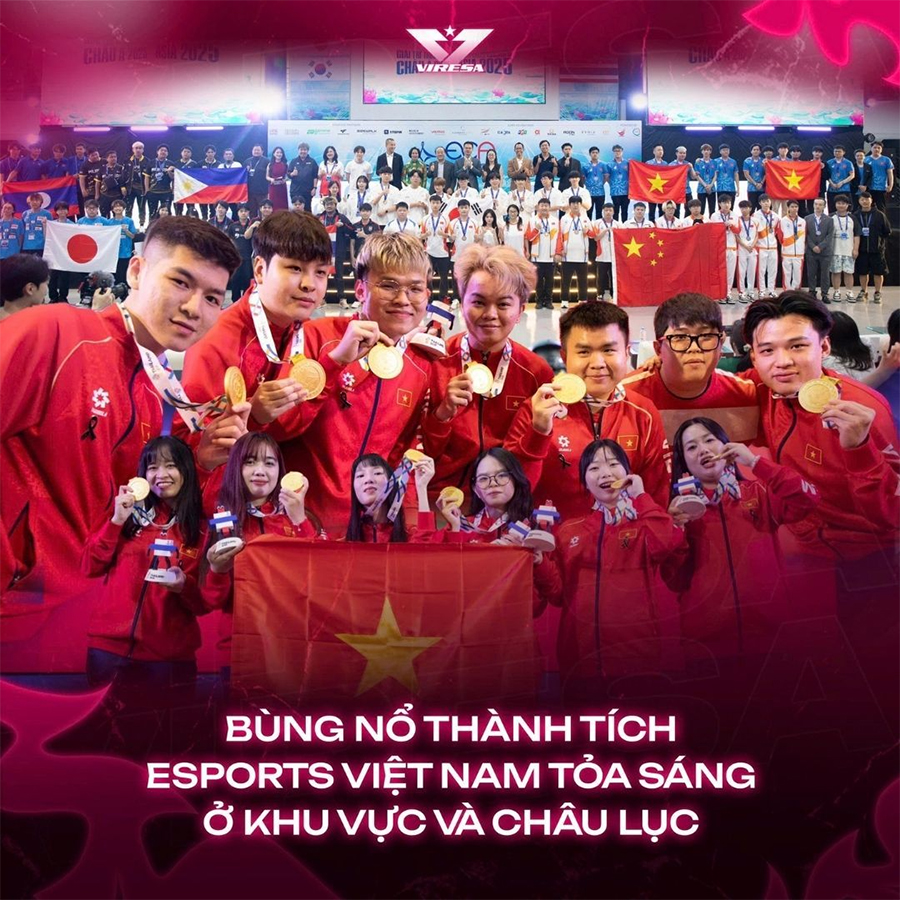 Chuẩn hóa – hội nhập – bứt phá: Ba trụ cột của esports Việt Nam năm 2025 esports viet 2025