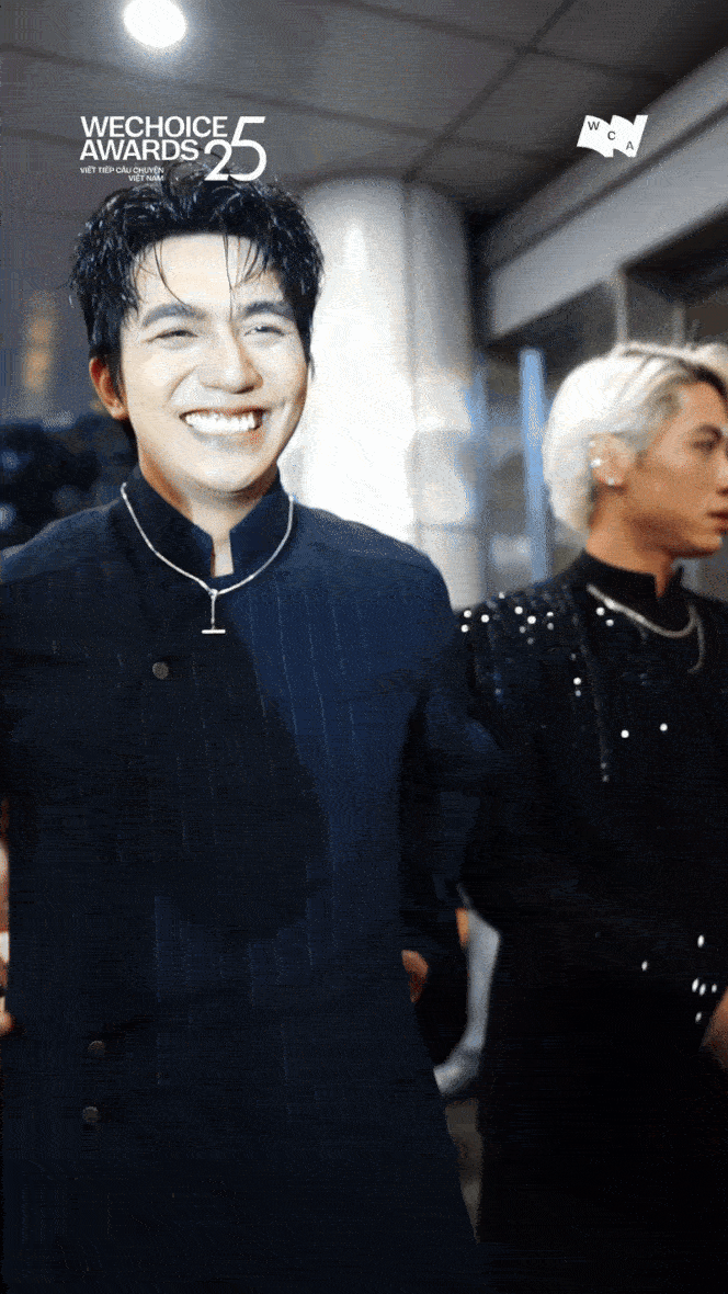 Dàn sao Mưa Đỏ khoe visual cháy khét trên thảm đỏ WeChoice Awards 2025, Steven Nguyễn chấp hết mọi cam thường- Ảnh 8.