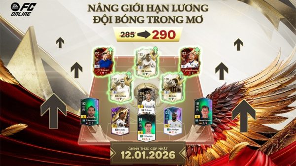 Tổng hợp những nội dung cập nhật FC Online ngày 12/1 fco 121jpg