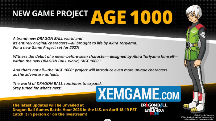 Game Dragon Ball mới, Project: Age 1000, đã được hé lộ fjhlnyhi screenshot 3