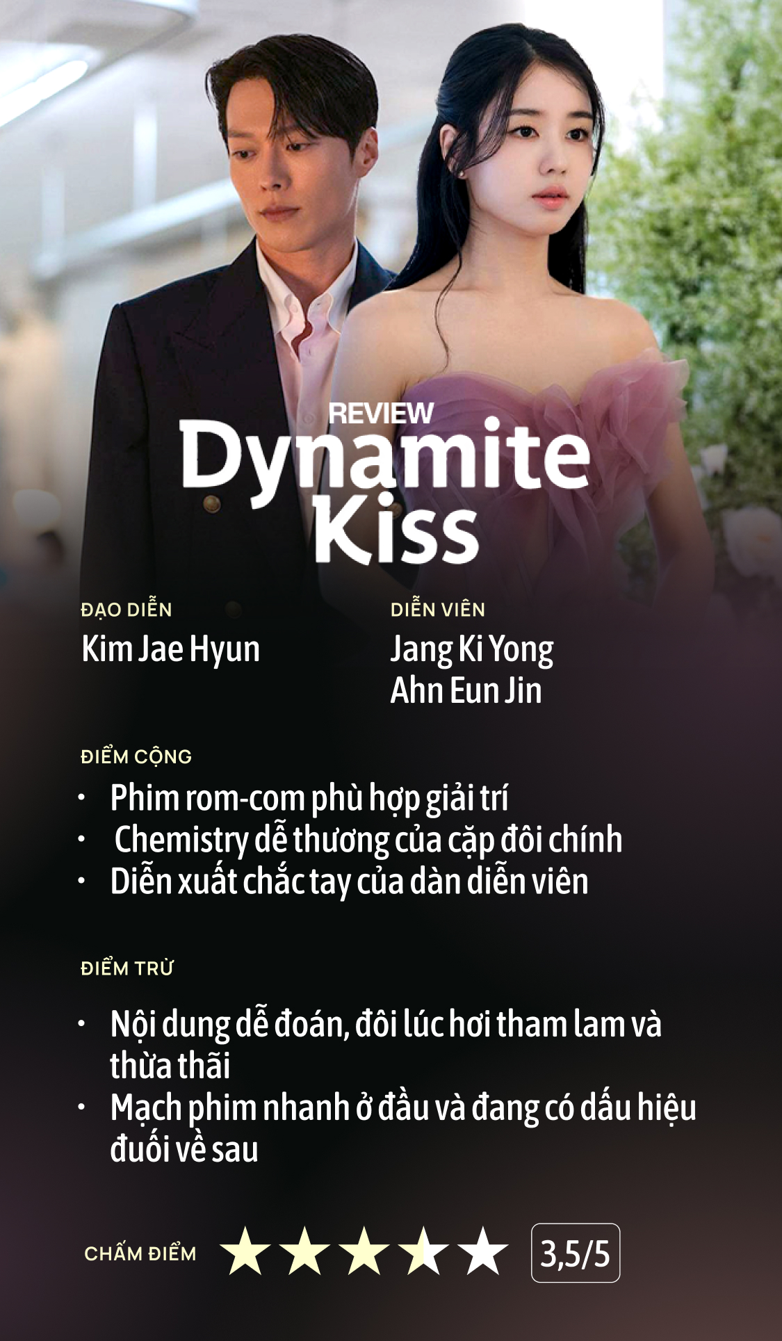 Dynamite Kiss: Phim ngôn tình Hàn Quốc hay nhất mùa cuối năm, xem xong chỉ muốn yêu lại từ đầu- Ảnh 8.