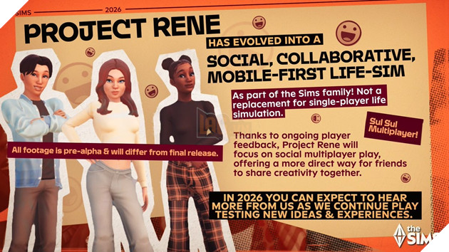 The Sims Team Cong Bo Ve So Phan Project Rene, He Lo Sims 5 Dang Phat Trien 3 The Sims Team Công Bố Về Số Phận Project Rene, Hé Lộ Sims 5 Đang Phát Triển 3