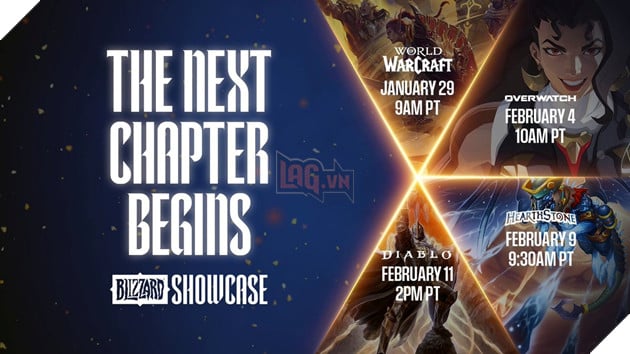 Blizzard Công Bố Hàng Loạt Buổi Showcase Cho Từng Dự Án Game Khác Nhau 2