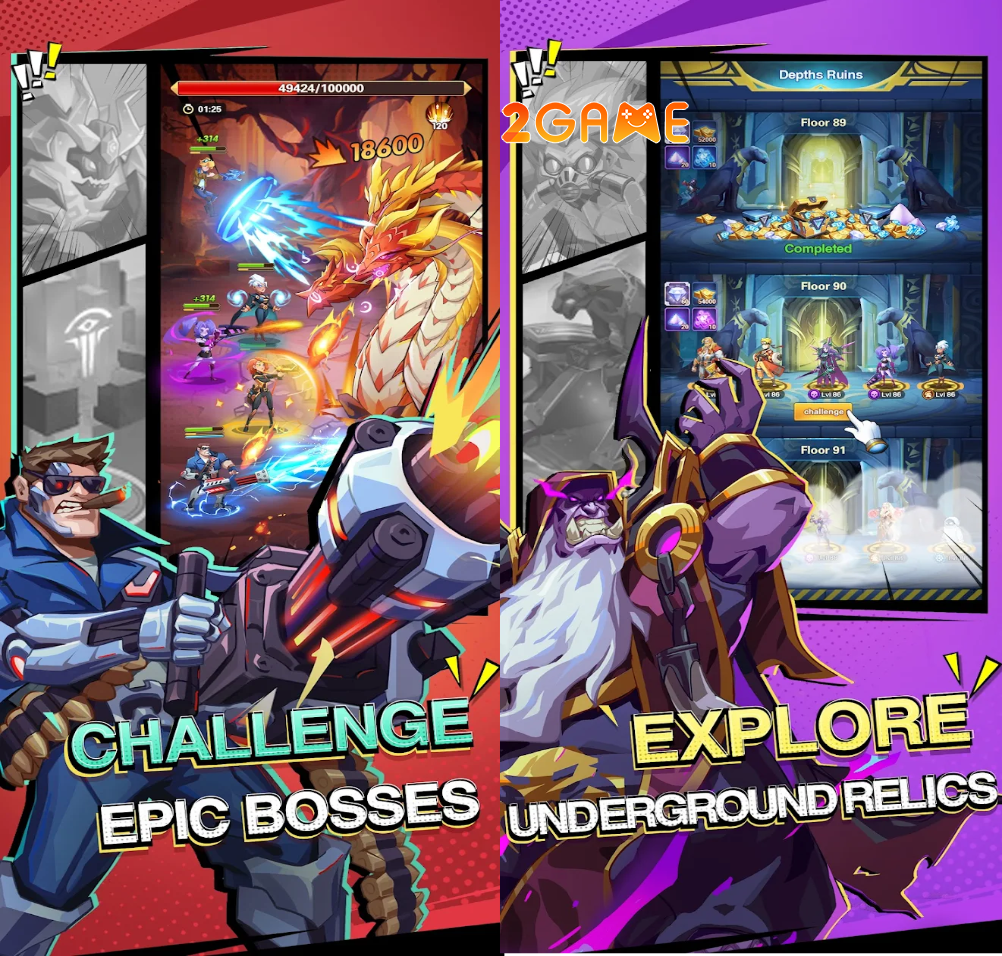 AFK Multiverse: Idle Legends – Game nhập vai nhàn rỗi với chủ đề đa vũ trụ gaapj1eb image