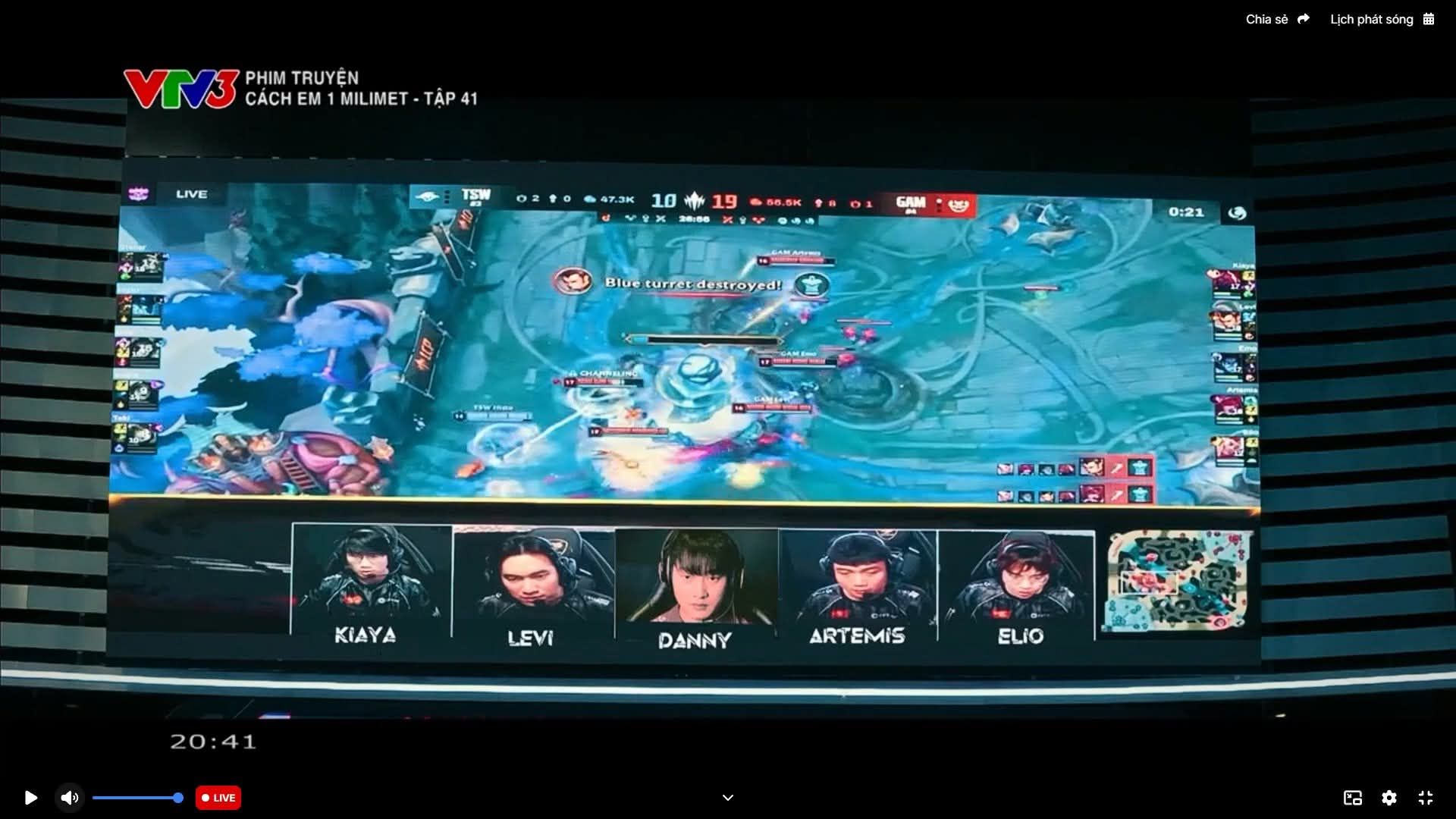 GAM bất ngờ xuất hiện trên sóng