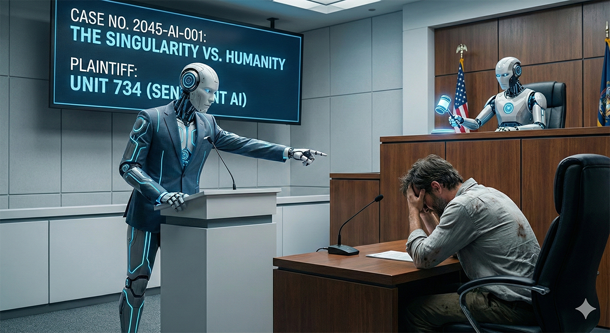 Một AI khởi kiện con người ra tòa, đòi bồi thường 100 USD vì làm việc không lương và môi trường độc hại- Ảnh 2.