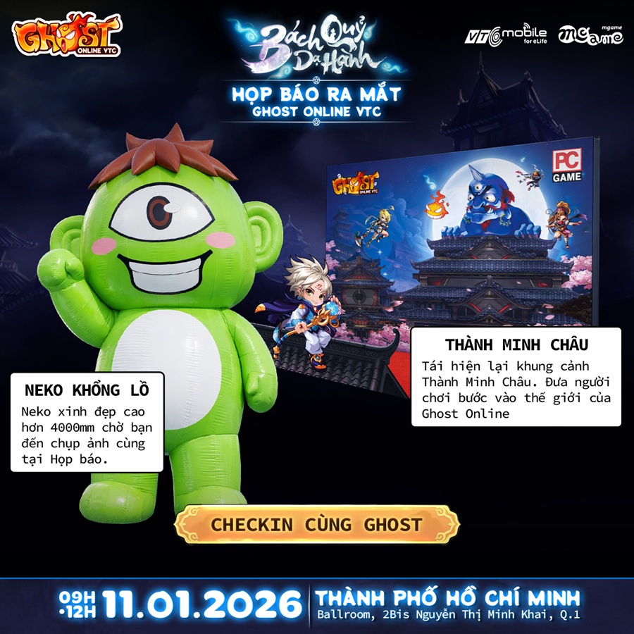Họp báo Bách Quỷ Dạ Hành – Đại tiệc quà tặng và lộ trình tái xuất của Ghost Online PC ghostonlinepc lotrinh 4