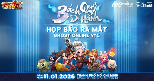 Họp báo Bách Quỷ Dạ Hành – Đại tiệc quà tặng và lộ trình tái xuất của Ghost Online PC ghostonlinepc lotrinh thumbjpg