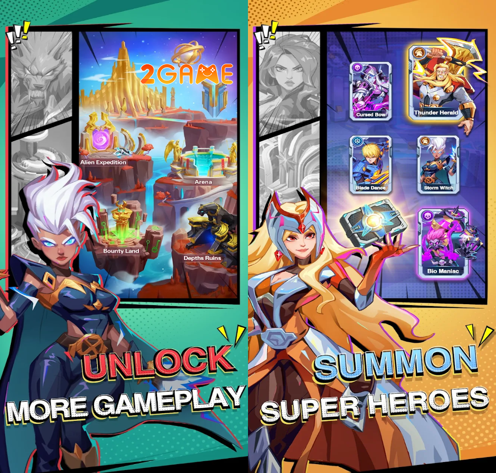 AFK Multiverse: Idle Legends – Game nhập vai nhàn rỗi với chủ đề đa vũ trụ ghrftqgm image 1