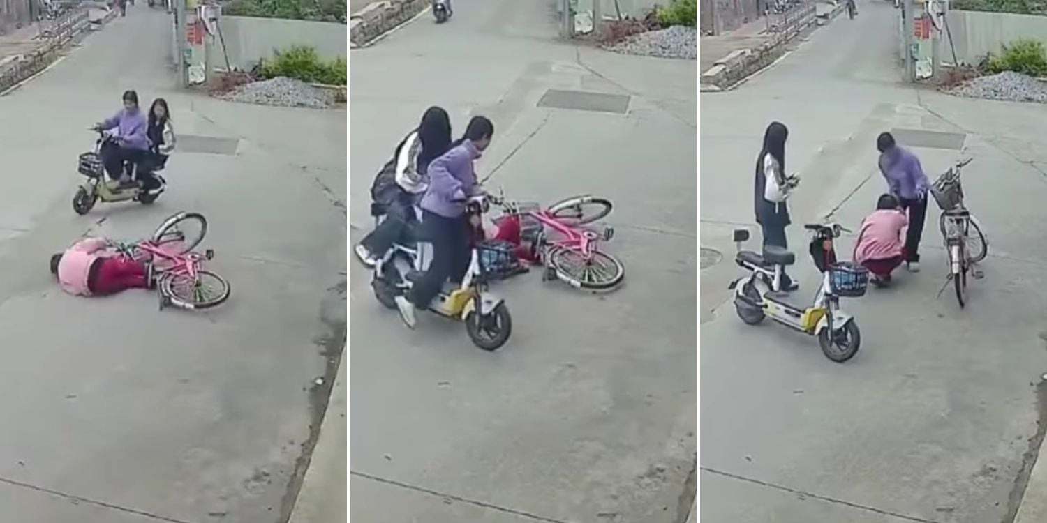 Giúp đỡ cụ bà ngã xe đạp, 2 học sinh bị đòi bồi thường 844 triệu đồng- Ảnh 1.