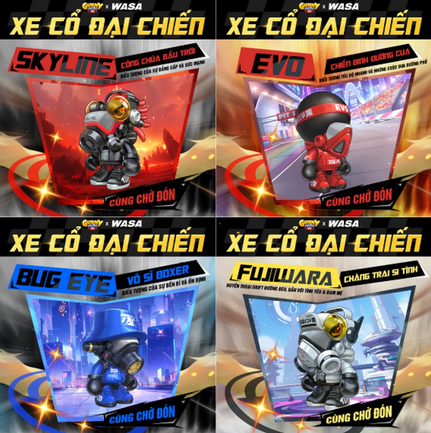 Gunny Mobi tròn 11 tuổi: Collab bất ngờ với WASA mang xe JDM vào game gunny mobi 2025 3