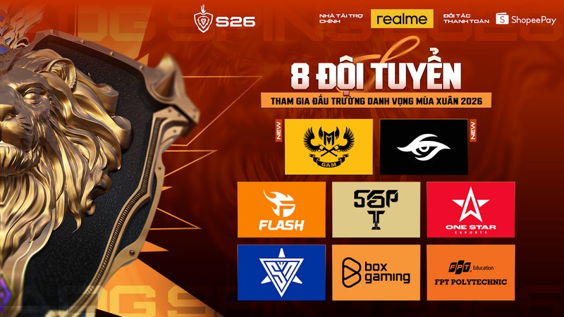 Chính thức khởi tranh ĐTDV Mùa Xuân 2026 từ 28/2: Đánh dấu bước ngoặt mới với nhiều thay đổi đắt giá h4igpbi