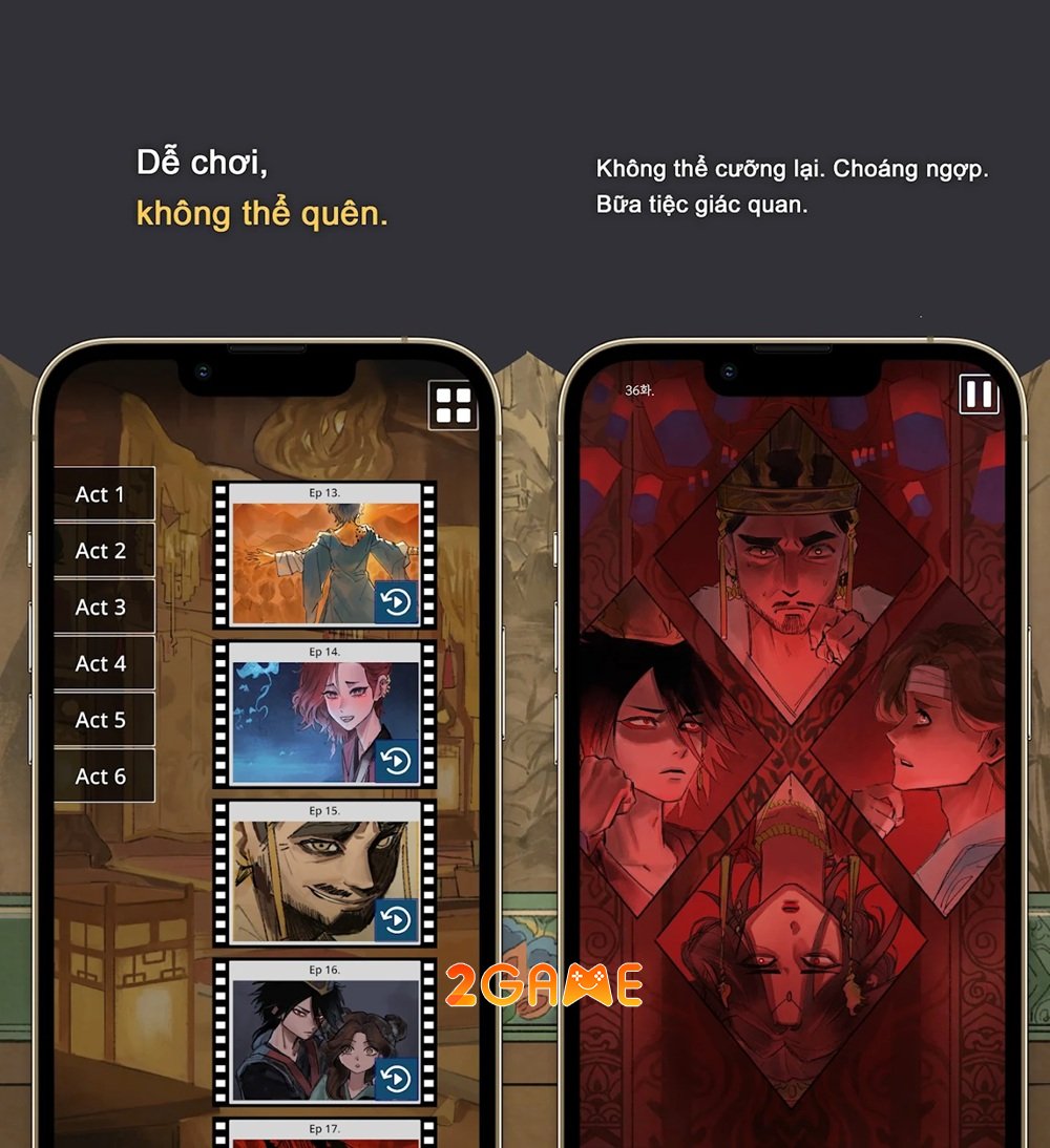 hamlethoangtuphuongdong-2 Khám phá thế giới fantasy cùng game kể chuyện Hamlet: Hoàng tử phương Đông hamlethoangtuphuongdong 2