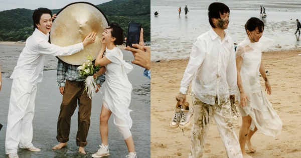 Hot nhất ngày: Ca sĩ 9X kết hôn tung ảnh cưới lạ đời mặt lấm lem bùn, sao nam số 1 showbiz vội chúc mừng han 01 1772006522281604756318 69 0 421 672 crop 1772006540152858690805jpg