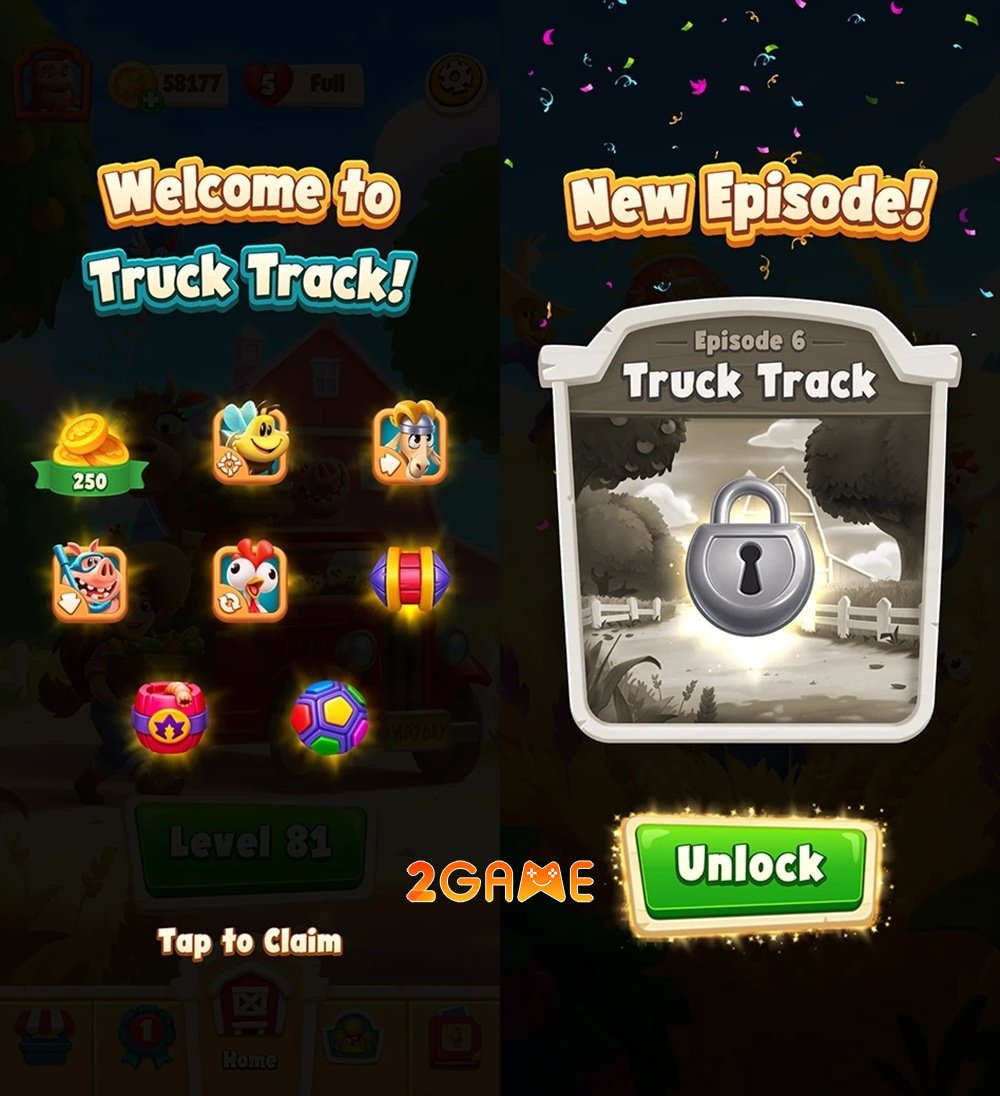 hay-day-match-gameplay-6 Hay Day Match – Tựa game match-3 mở rộng vũ trụ nông trại huyền thoại hay day match gameplay 6