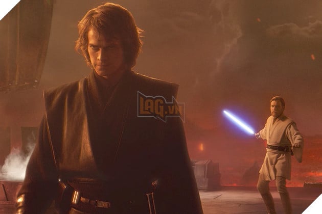 Hayden Christensen Tiet Lo Robert De Niro Tung Bat Ngo Ghe Tham Truong Quay Revenge of the Sith 3 Hình ảnh về Hayden Christensen trong vai Anakin Skywalker và Ewan McGregor trong vai Obi-Wan Kenobi trong phim