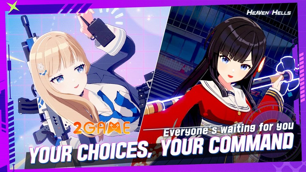 HEAVENHELLS: Anime Squad RPG – Khám phá một thế giới anime đầy mê hoặc heavenhellsanim squadrpg 3