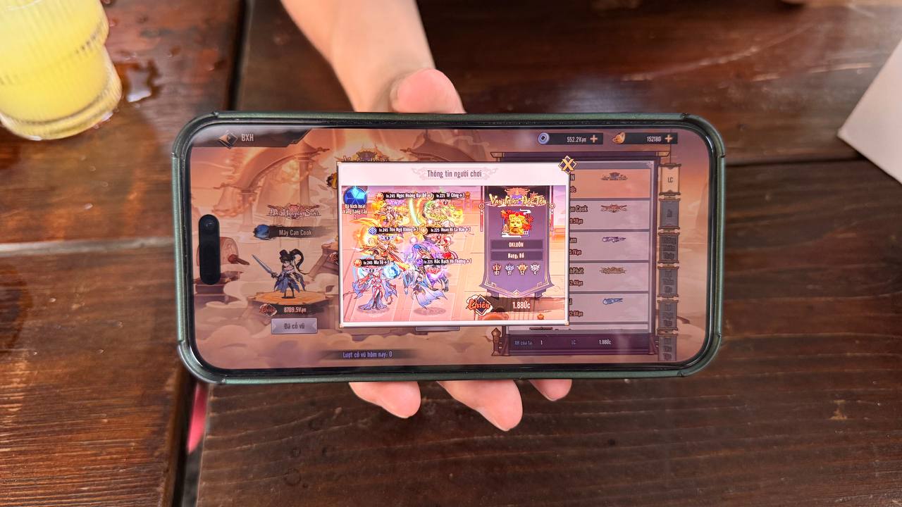 Phỏng vấn “OK LUÔN” game thủ xuất sắc giành top 1 lực chiến, ẵm giải thưởng iPhone 17 Promax từ X Tây Du hinh 4 cau hoi so 3