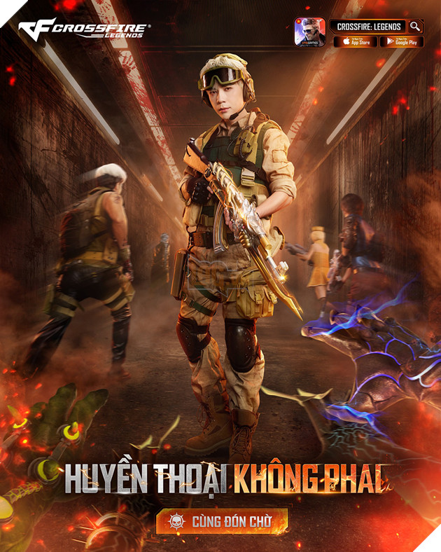 Orange, Pháo, Quang Hùng Masterd Chính Thức Đồng Hành Cùng Crossfire: Legends Trong Các Nhân Vật Huyền Thoại 3