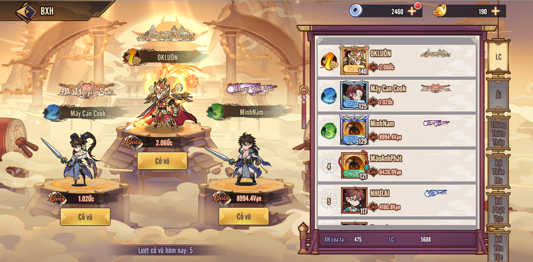 Phỏng vấn “OK LUÔN” game thủ xuất sắc giành top 1 lực chiến, ẵm giải thưởng iPhone 17 Promax từ X Tây Du hinh 7cau hoi so 6