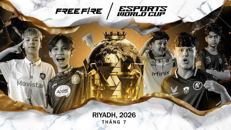 Garena công bố lộ trình Esports Free Fire 2026 với việc mở rộng quy mô những giải đấu toàn cầu