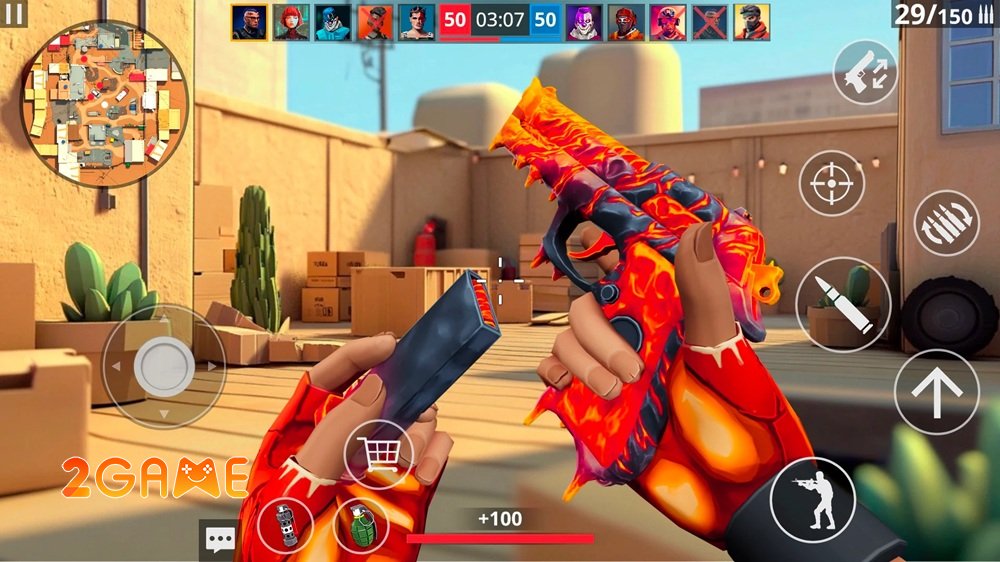 Hyperwar – Game bắn súng góc nhìn thứ nhất đa người chơi kiểu .IO quốc tế hyperwar 4