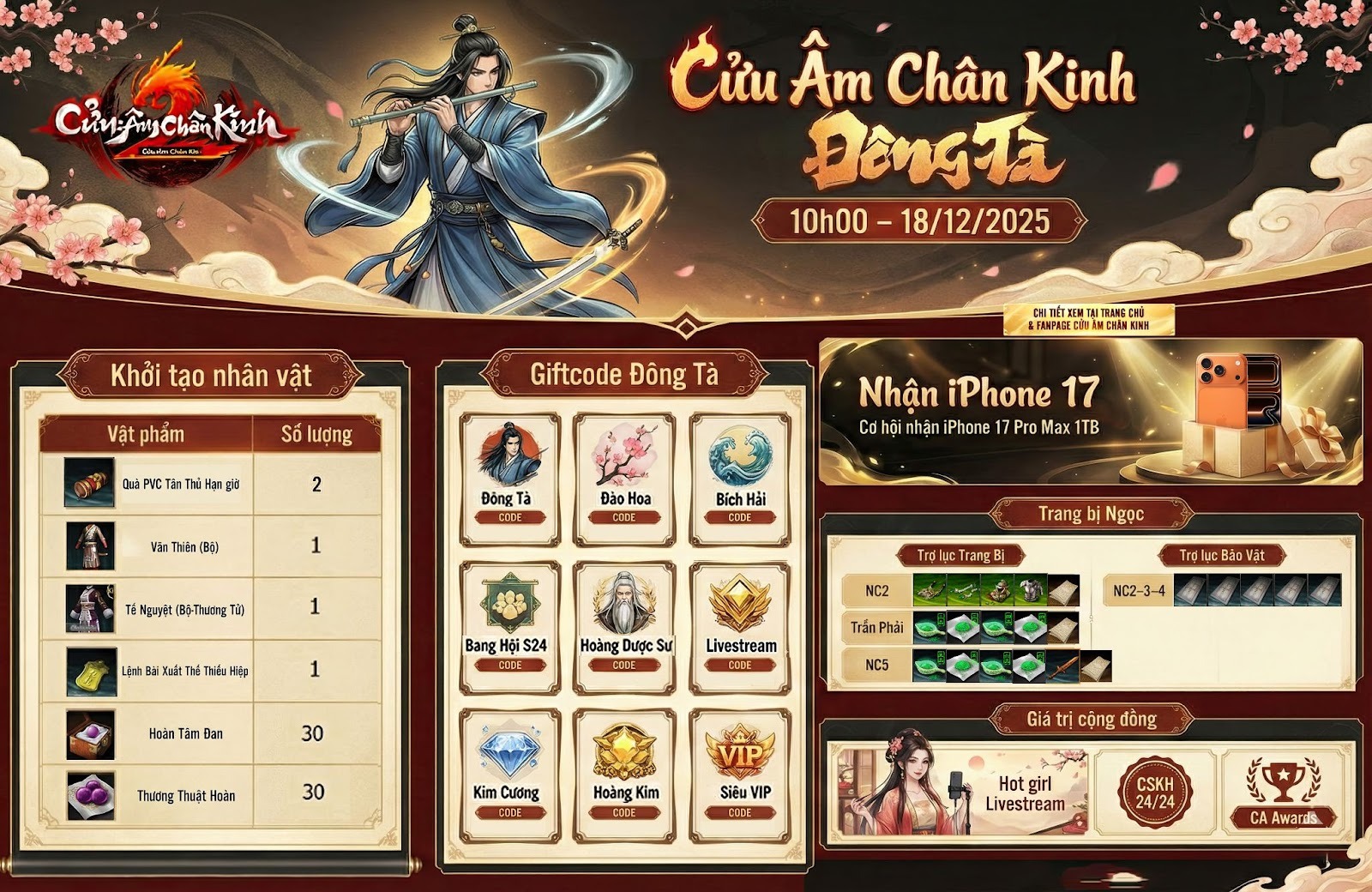 Máy chủ mới Đông Tà: Đột phá chiến lược của Cửu Âm Chân Kinh tại Việt Nam image 1 6