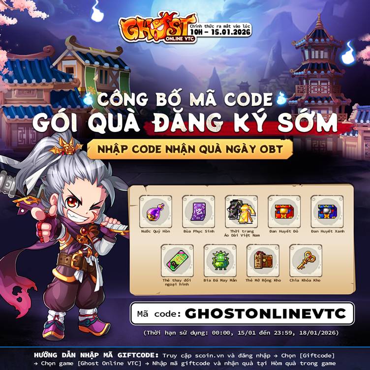Ghost Online PC mở server – Hành trình săn quỷ huyền thoại chính thức trở lại image 1