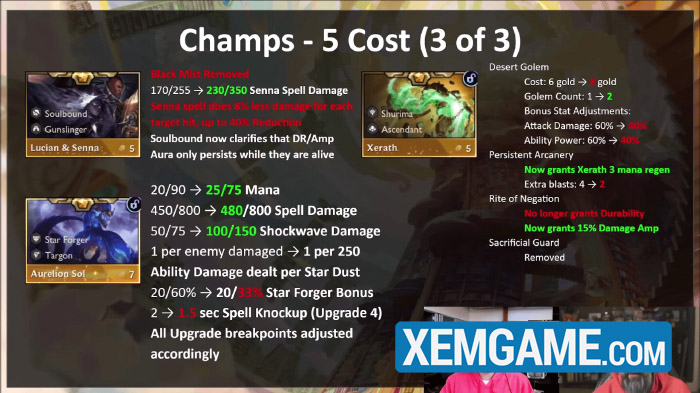 Thay đổi quan trọng ĐTCL 16.3: Làm lại Aurelion Sol, tiếp tục nerf fast 9, T-Hex quay lại image 9