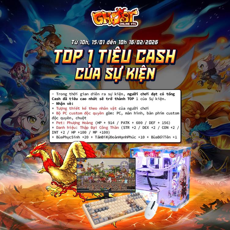 Ghost Online PC mở server – Hành trình săn quỷ huyền thoại chính thức trở lại image