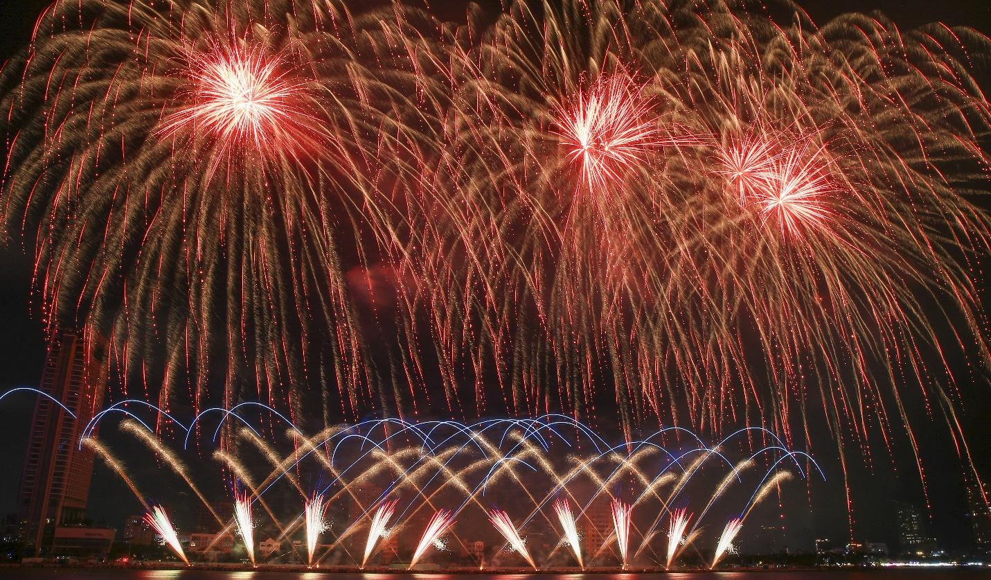 Kỹ thuật trình diễn hiện đại tại DIFF 2025 sẽ được ứng dụng trong màn pháo hoa nghệ thuật tầm cao tại Hà Nội. (Ảnh: Ánh Dương)