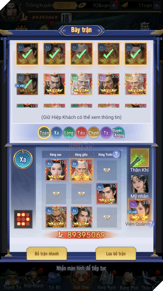 Sợ nuôi nhầm tướng, ngại lạc lối trong Meta? Minh Chủ Võ Lâm chính là chân ái cho tân thủ hệ chiến thuật! 7