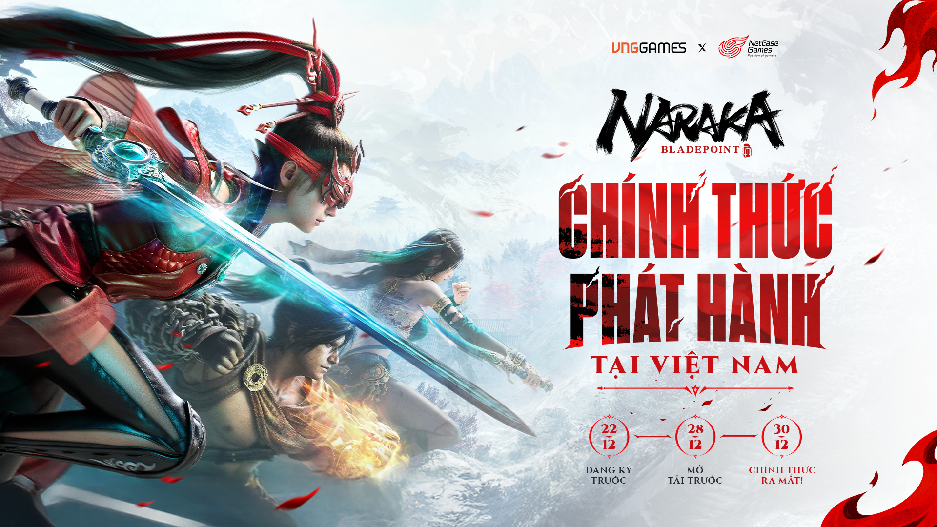 Game kiếm hiệp sinh tồn NARAKA: Bladepoint về tay VNGGames, đã chốt thời điểm ra mắt- Ảnh 1. Game kiếm hiệp sinh tồn NARAKA: Bladepoint về tay VNGGames, đã chốt thời điểm ra mắt- Ảnh 1.