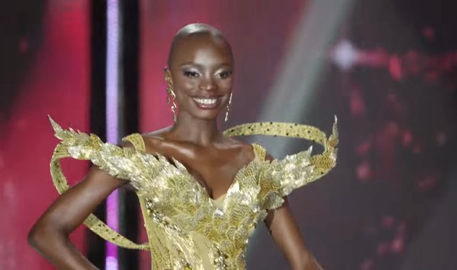 Mai Ngô dùng chiêu khi diễn áo tắm ở bán kết Miss Charm- Ảnh 10.