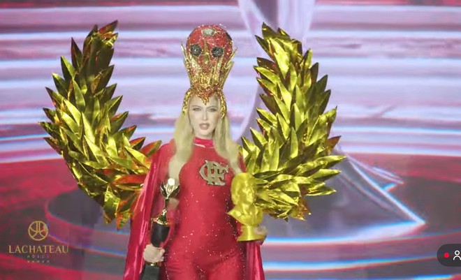 Mai Ngô dùng chiêu khi diễn áo tắm ở bán kết Miss Charm- Ảnh 20.