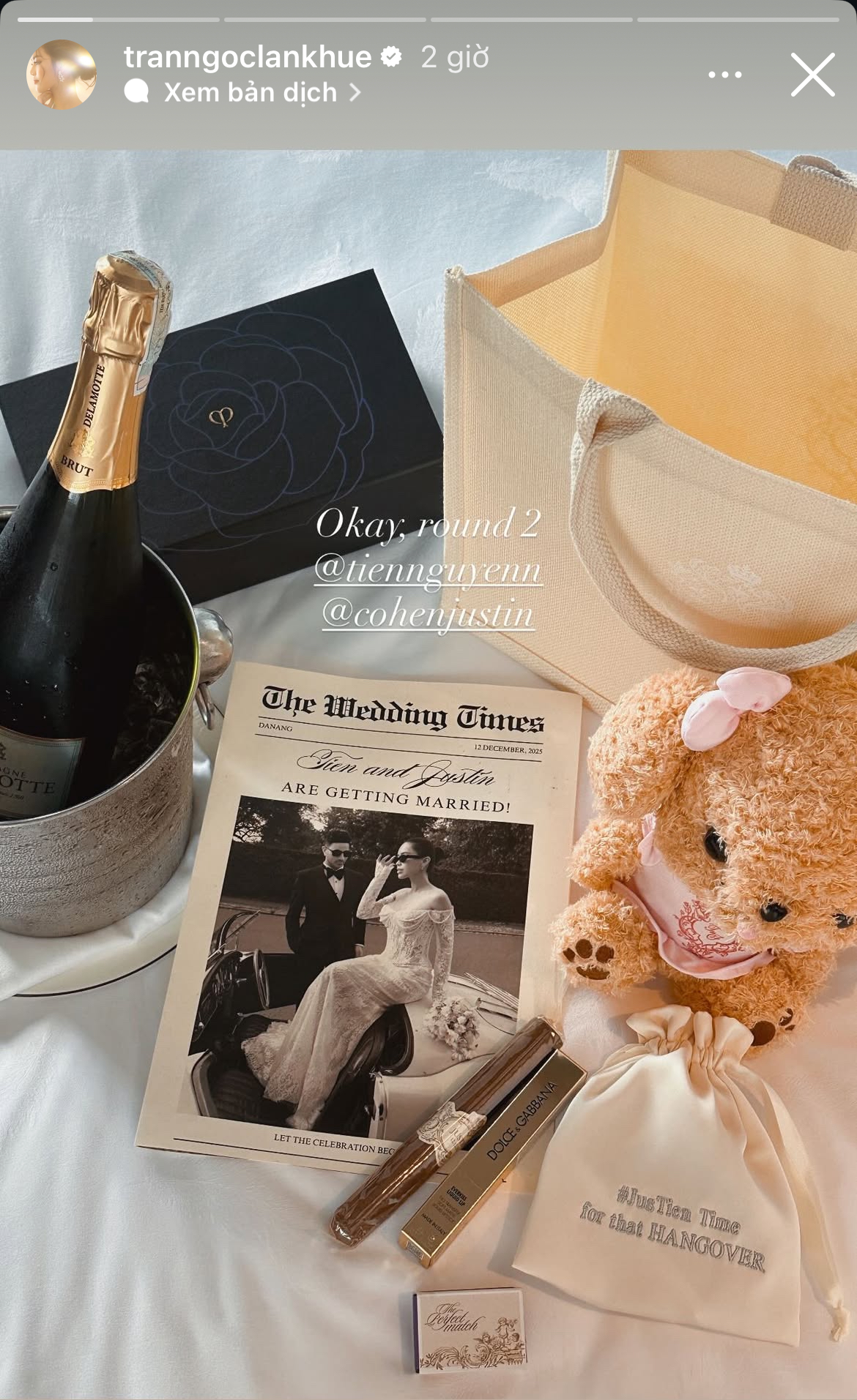 Trước giờ G lễ cưới của Tiên Nguyễn tại Đà Nẵng: Lan Khuê tham gia, anh em nhà tỷ phú đồng loạt check in!- Ảnh 6.