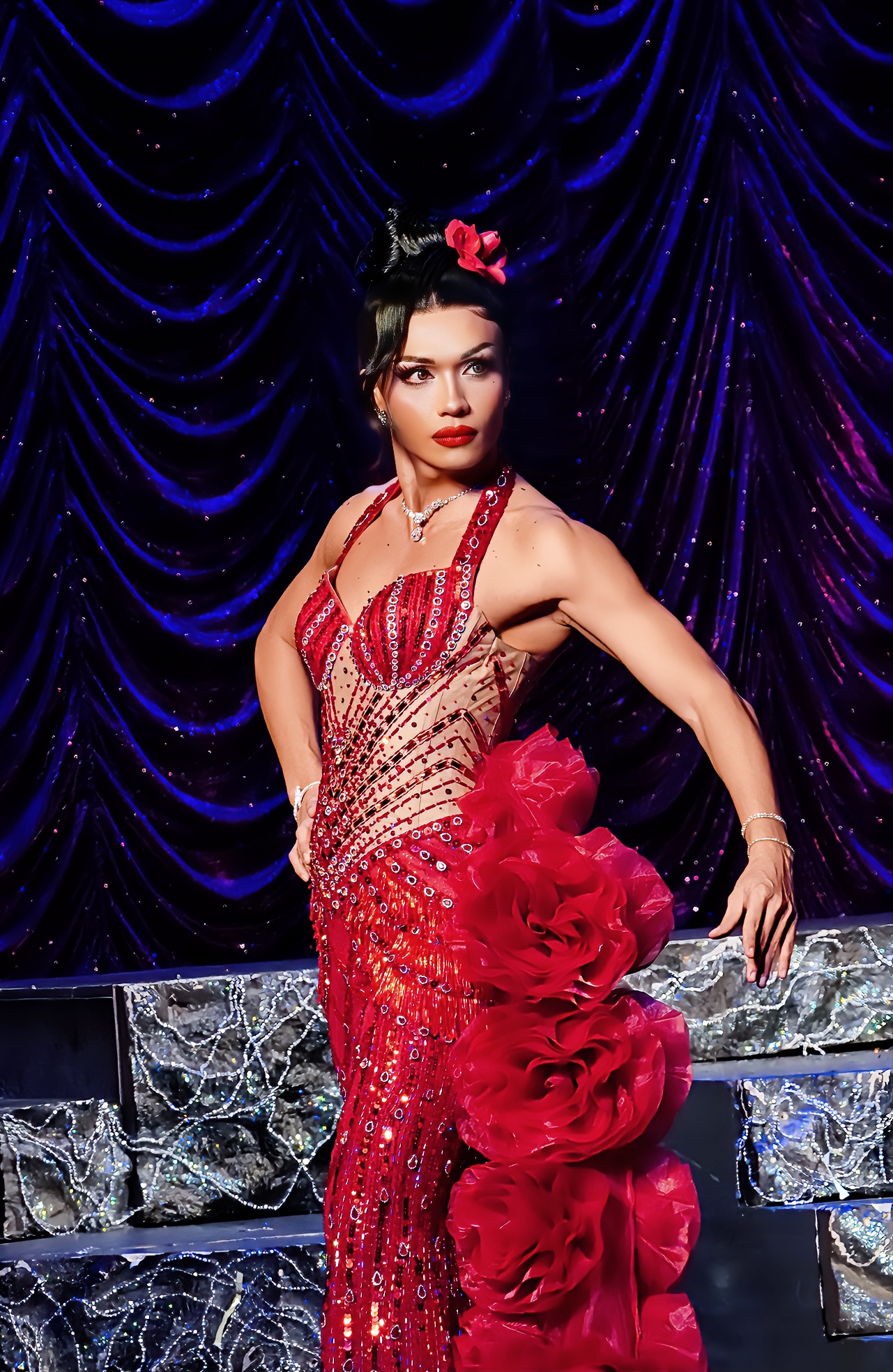 Diễn viên đang gây sốt tại Đảo Hoa hậu: Body săn chắc khó tin, lối catwalk khiến giới beauty queen phải vỗ tay không ngớt!- Ảnh 6.