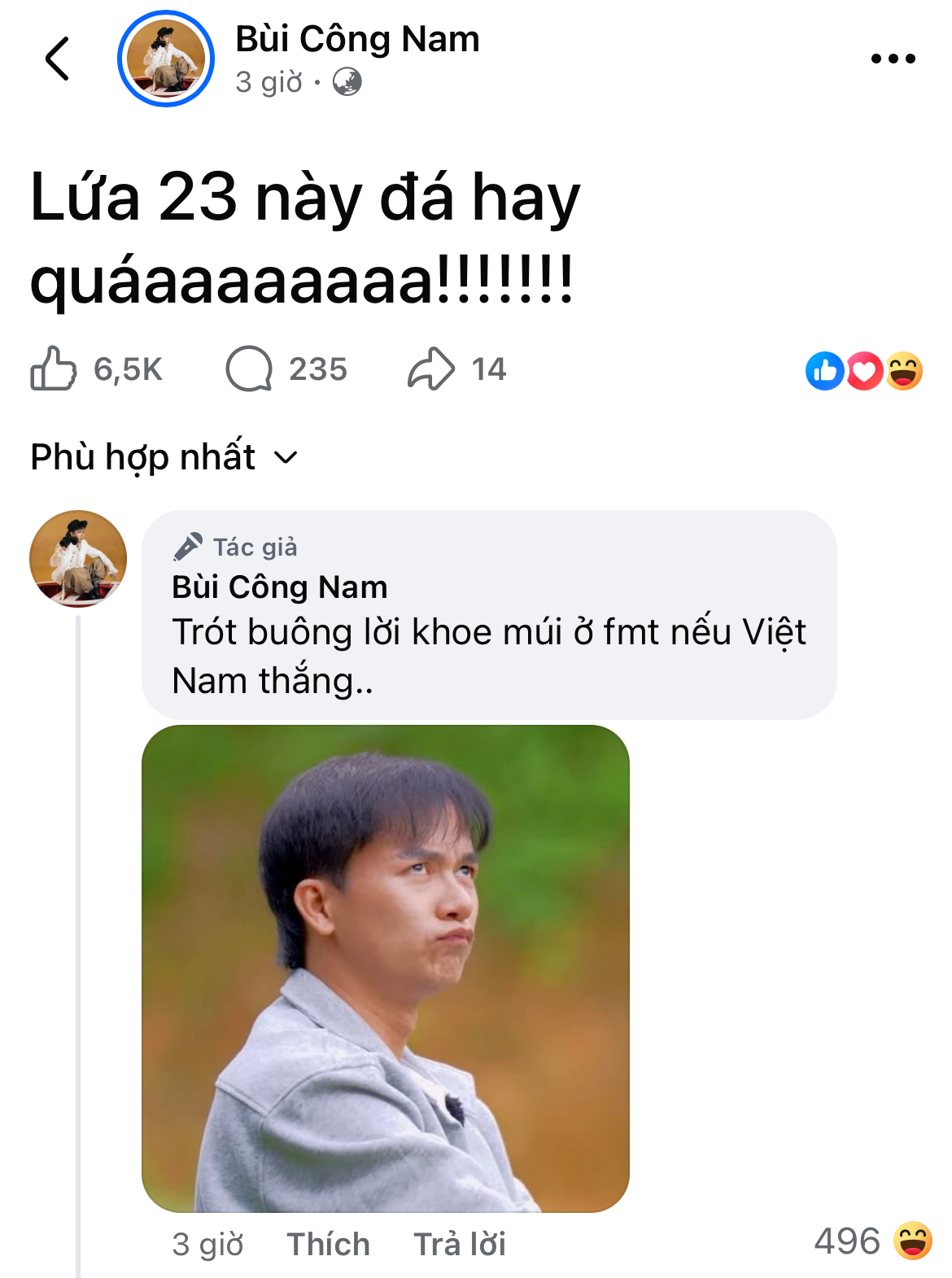 Trấn Thành, Hoà Minzy và dàn sao Việt vỡ oà trước chiến thắng của U23 Việt Nam- Ảnh 5.