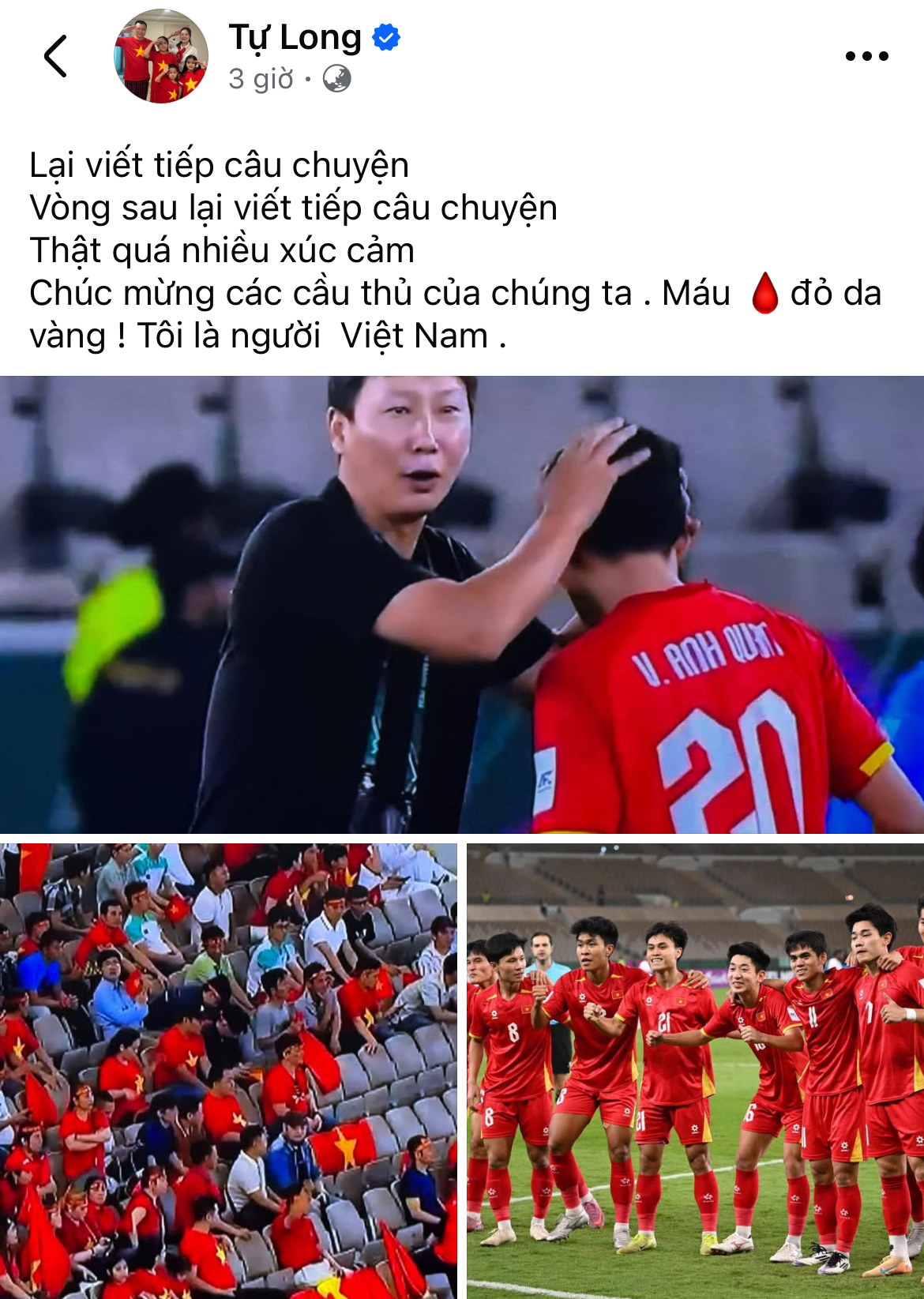 Trấn Thành, Hoà Minzy và dàn sao Việt vỡ oà trước chiến thắng của U23 Việt Nam- Ảnh 3.