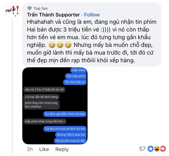 MXH náo loạn vì Thỏ Ơi!! chỉ bán được 3 triệu tiền vé, Trấn Thành lên tiếng gây sốc- Ảnh 4.