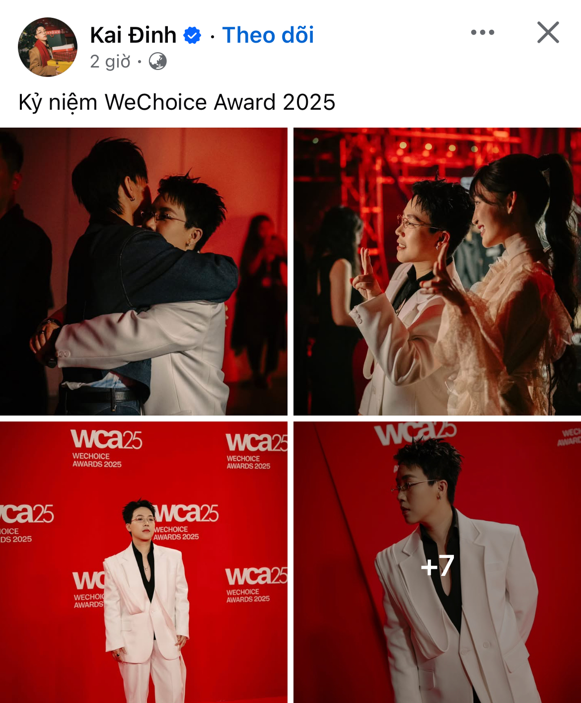 MXH ngập chia sẻ dàn sao Việt sau gala WeChoice Awards: Cảm xúc, ý nghĩa, vỡ oà và hơn thế nữa!- Ảnh 34.