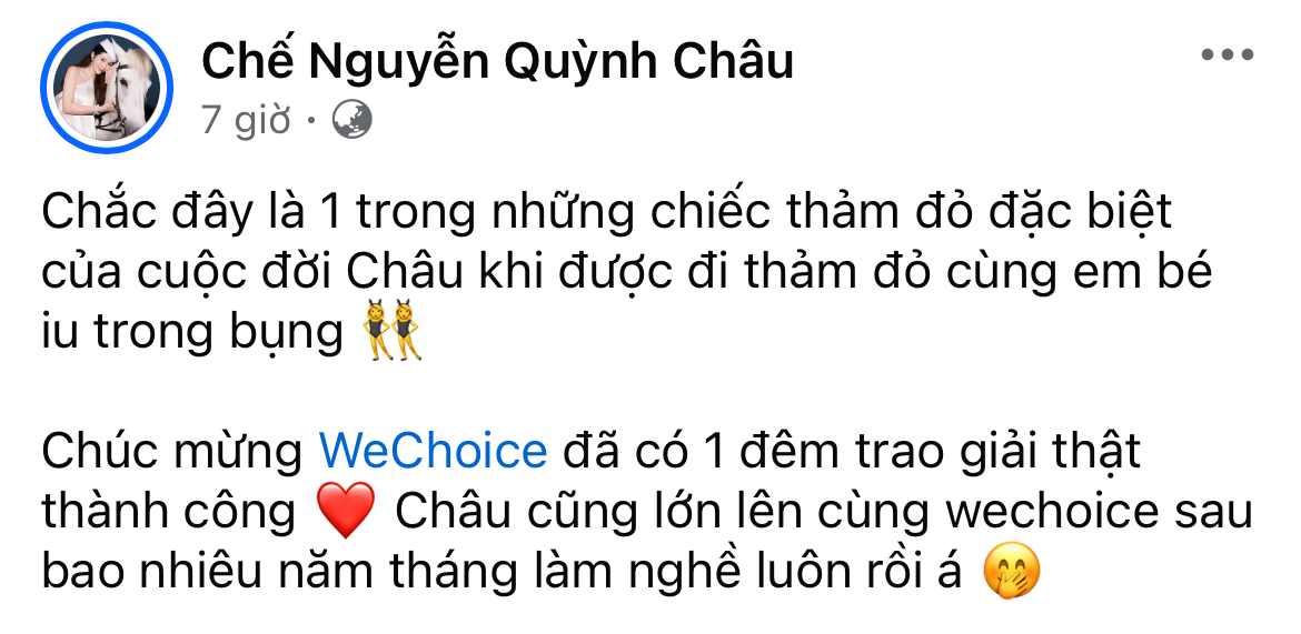 MXH ngập chia sẻ dàn sao Việt sau gala WeChoice Awards: Cảm xúc, ý nghĩa, vỡ oà và hơn thế nữa!- Ảnh 18.