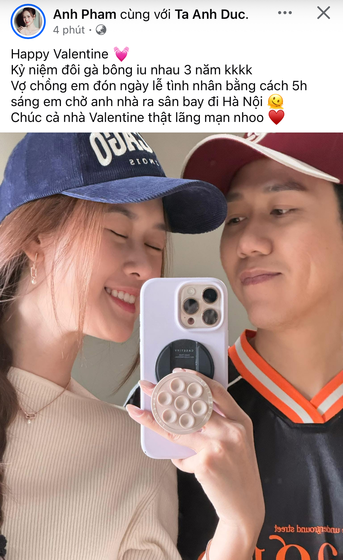 Sao Việt ngày Valentine: Tóc Tiên - Touliver thái độ trái ngược, Sơn Tùng để lộ hint lạ- Ảnh 4. Sao Việt ngày Valentine: Tóc Tiên - Touliver thái độ trái ngược, Sơn Tùng để lộ hint lạ- Ảnh 4.