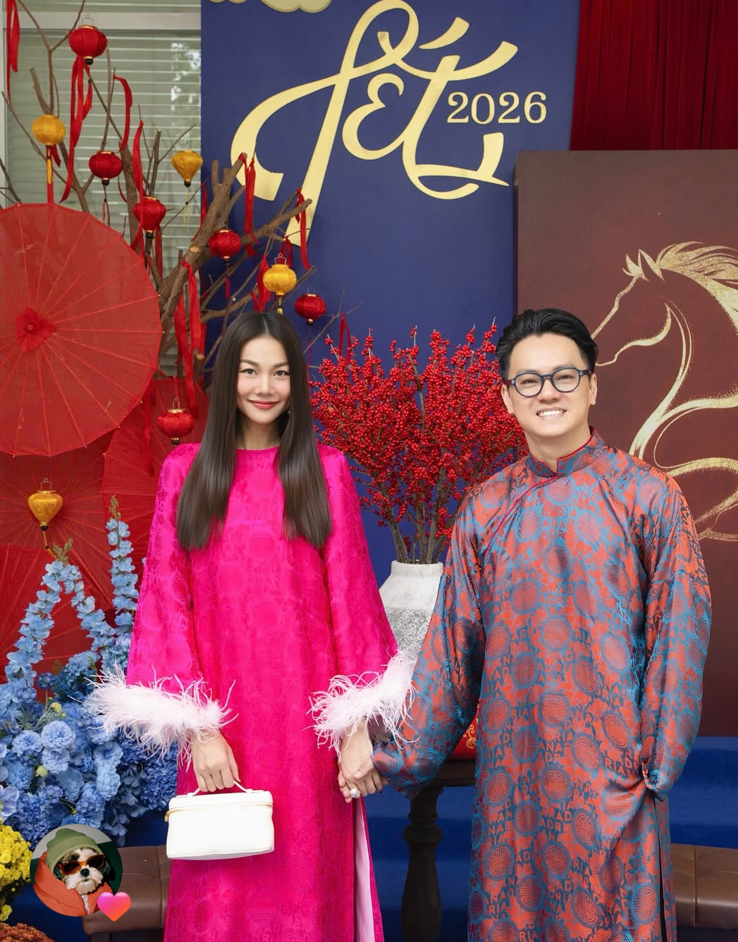 Đường đua dâu hào môn Vbiz ngày 29 Tết: Tăng Thanh Hà khoe mâm cúng tôm hùm, Lan Khuê và hội mỹ nhân thi nhau flex nhà cửa ngập hoa- Ảnh 3.