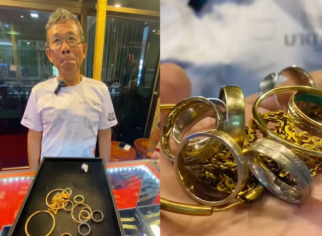 Nhặt được vàng ở bãi biển, người đàn ông mang đi kiểm tra thì sốc nặng- Ảnh 1. Nhặt được vàng ở bãi biển, người đàn ông mang đi kiểm tra thì sốc nặng- Ảnh 1.