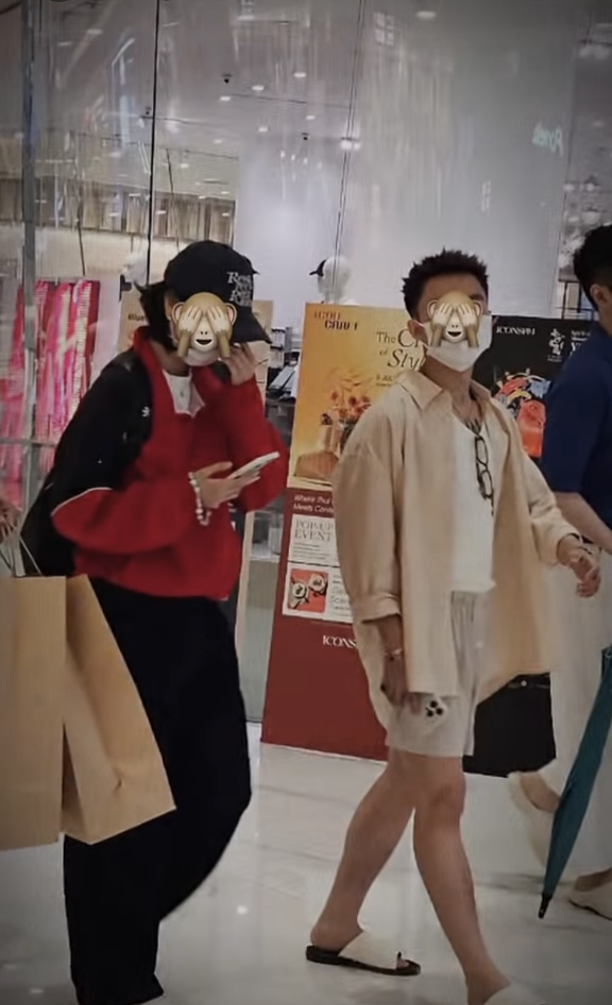 Sơn Tùng và Hải Tú lại bị bắt gặp đi sắm đồ Tết?- Ảnh 1.